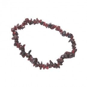PULSERA CHIP GRANATE