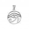 COLGANTE OJO DE HORUS PLATA 925