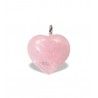 Colgante Corazón de Cuarzo Rosa 2,5 cm
