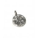 Colgante Tetragramatón Plata 1,5 cm