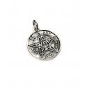 Colgante Tetragramatón Plata 1,2 cm