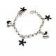 Pulsera Símbolos de Plata 19 cm