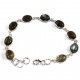 Pulsera Labradorita en Plata de Ley india