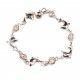 Pulsera Delfines en Plata de Ley
