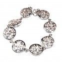 Pulsera Árbol de la vida Plata 18 cm