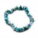 Pulsera de Larimar Chip