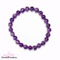 Pulsera de Amatista 8 mm