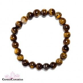 Pulsera Ojo de Tigre 8 mm