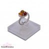 Anillo de Ámbar en Plata