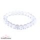 Pulsera de Cuarzo Blanco 8 mm