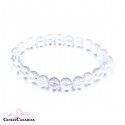 Pulsera de Cuarzo Blanco 8 mm