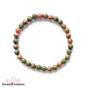 Pulsera de Unakita 6 mm