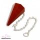 PÉNDULO DE JASPE ROJO 4 cm