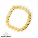 Pulsera de Jade Amarillo 8 mm