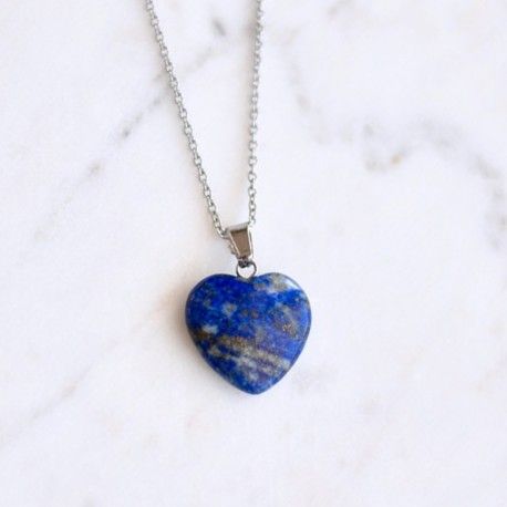 Colgante Corazón de Lapislazuli Pequeño