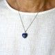 Colgante Corazón de Lapislazuli Pequeño