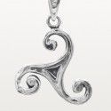 Colgante de Triskele en Plata