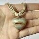 Collar Corazón de Agata con Plata | Pieza Exlusiva