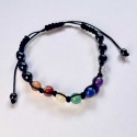 Pulsera de Chakras Macramé