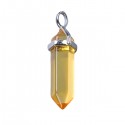 Colgante de Citrino Biterminado