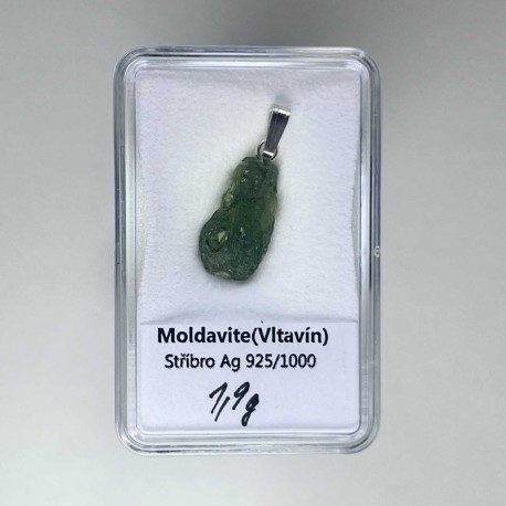 Colgante de Moldavita 1.9G