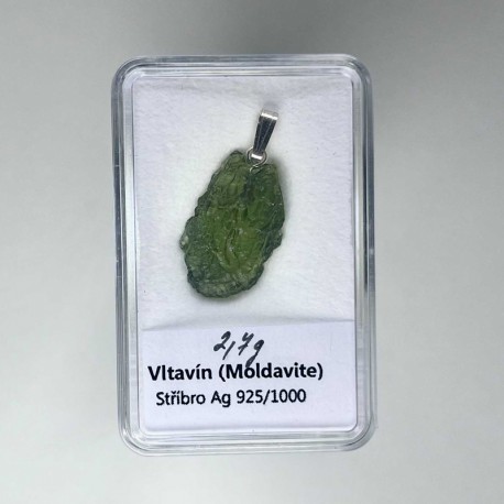 Colgante de Moldavita 2.7G
