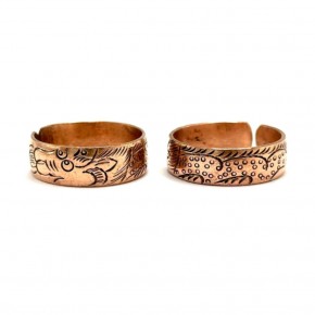 Anillo de Cobre Dragon Adaptable