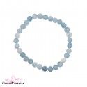 Pulsera de Cuarzo Azul 6 mm