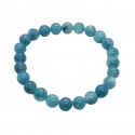 Pulsera de Aguamarina 8 mm