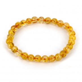Pulsera de Citrino 6 mm