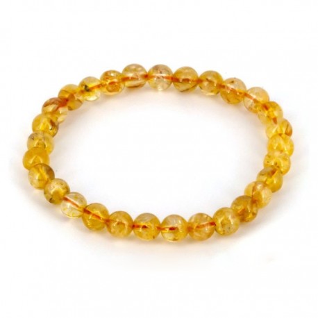 Pulsera de Citrino 6 mm Pulsera de Citrino 6 mm