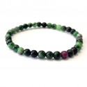 Pulsera de Zoisita Rubi 6 mm