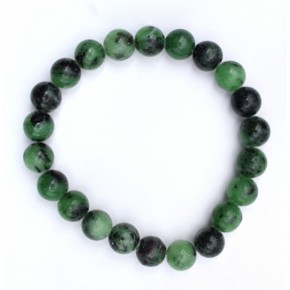 Pulsera de Zoisita Rubi 8 mm