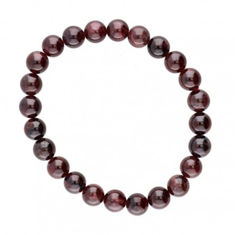 Pulsera de Granate 6 mm Pulsera de Granate 6 mm