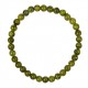 Pulsera de Peridoto 6 mm