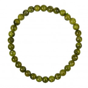Pulsera de Peridoto 6 mm