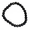 Pulsera de Obsidiana Negra 6 mm