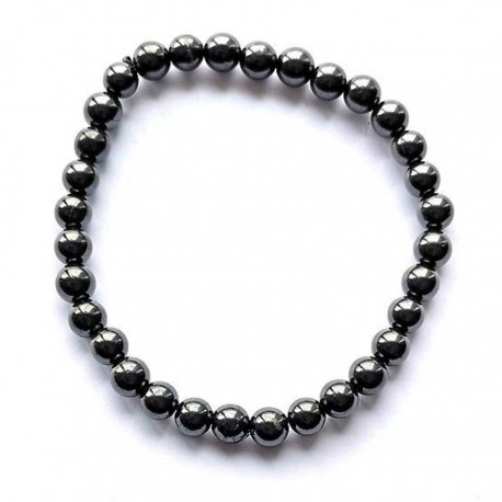 Pulsera de Shungit Natural 6 mm Pulsera de Shungit Natural 6 mm