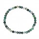 Pulsera de Ágata Musgo 4 mm