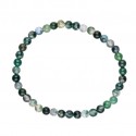 Pulsera de Ágata Musgo 6 mm
