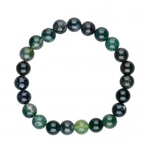 Pulsera de Ágata Musgo 8 mm