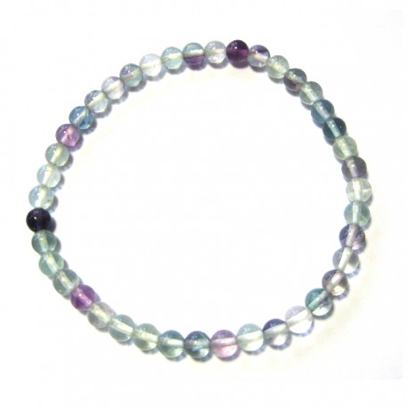 Pulsera de Fluorita 4 mm