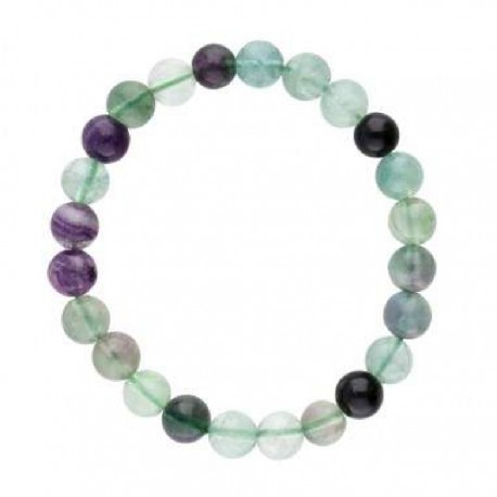 Pulsera de Fluorita Bola 8 mm Pulsera de Fluorita Bola 8 mm
