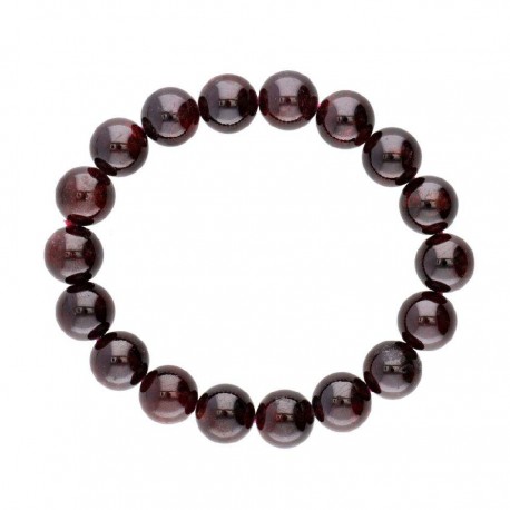 Pulsera de Granate 12 mm Pulsera de Granate 12 mm