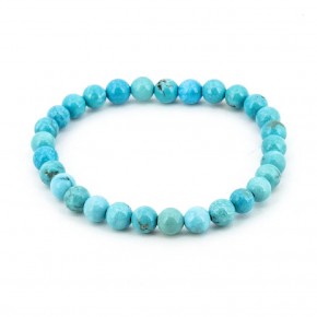 Pulsera de Turquesa 6 mm