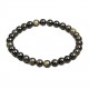 Pulsera de Obsidiana Dorada 6 mm