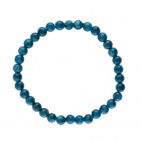 Pulsera de Apatito Azul 8 mm