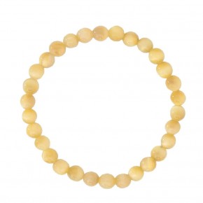 Pulsera de Calcita Amarilla 4 mm