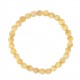 Pulsera de Calcita Amarilla 6 mm
