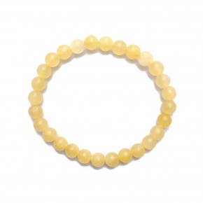Pulsera de Calcita Amarilla 10 mm